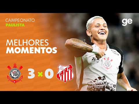 CORINTHIANS 3 X 0 CAPIVARIANO  | MELHORES MOMENTOS | 6ª RODADA PAULISTA 2026 | ge.globo