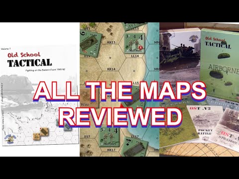 Old School Tactical board game. All 8 maps
