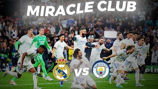 Miracle Club ✨🤍  Real madrid Vs manchester Ci