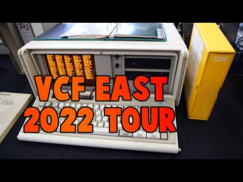 Vintage Computer Festival East 2022 VCF Show Tour