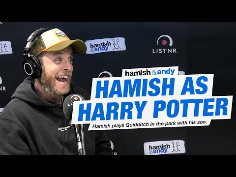 Hamish Playing Harry Potter | Hamish & Andy