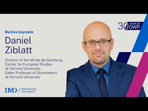 IMD OWP Keynote - Daniel Ziblatt