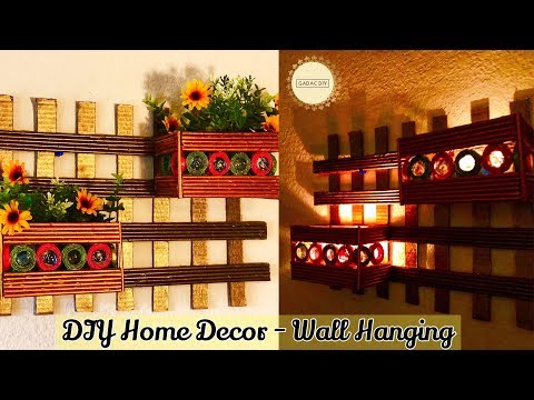 Wall Hanging Crafts | newspaper crafts for home decor | Paper Crafts Easy | magazine craft ideas Video