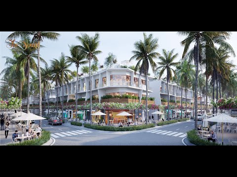 Bán nhà phố biển 2 mặt tiền trung tâm Đô thị nghỉ dưỡng Thanh Long Bay 288m2