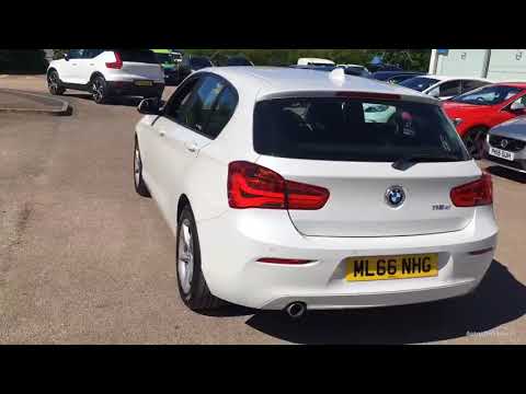 BMW 1 SERIES 116D ED PLUS WHITE 2016