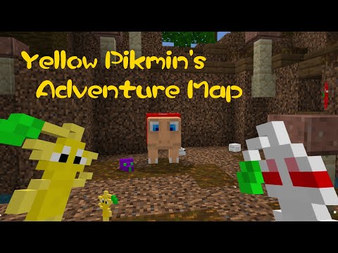 Yellow Pikmin's Adventure Map In Minecraft!