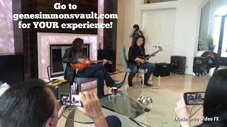 Gene Simmons &amp; Ace Frehley - Cold Gin In Home Vault Experience Jan 28, 2018