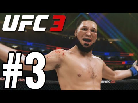 UFC 3 Career Mode Walkthrough Part 3 - RIVAL FIGHT!