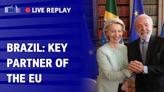 Brazil as a key partner of the EU: President von der Leyen in Rio de J
