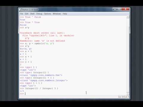 Learn Python sympy 04 Carets and Division - Mind Luster
