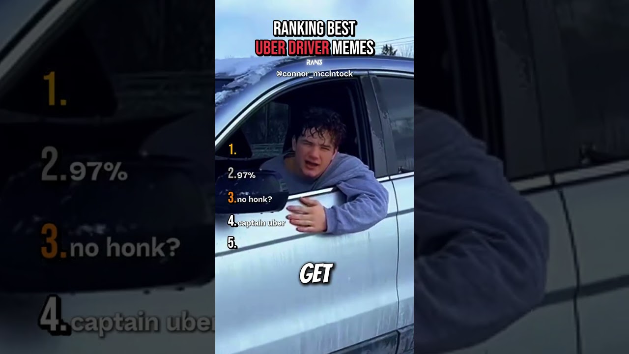 Ranking Greatest Uber Driver Memes