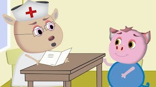 Смешное видео для детей - Мультфильм о Приключениях Свинки Алисы на канале Kids Cartoon
