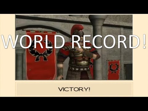 (Former World Record) Rome: Total War Speedrun - 50 Regions + Rome in 41:58 (Julii)