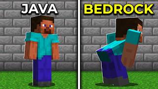 43 DIFERENCIAS de Minecraft Java VS Bedrock