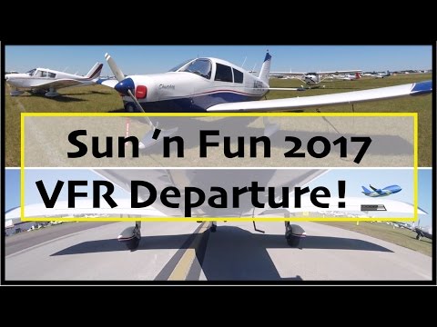 Sun 'n Fun 2017 VFR Departure, KLAL - 4-9-17