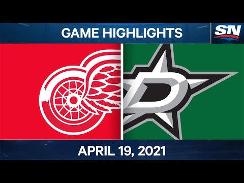 NHL Game Highlights | Red Wings vs. Stars – Apr. 19, 2021
