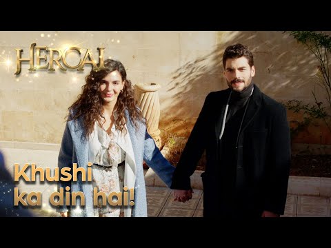 Miran aur Reyyan ek sath bahut khush hain! - Hercai Urdu Episode 100