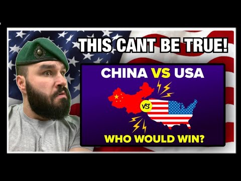British Marine Reacts To China vs United States (USA)