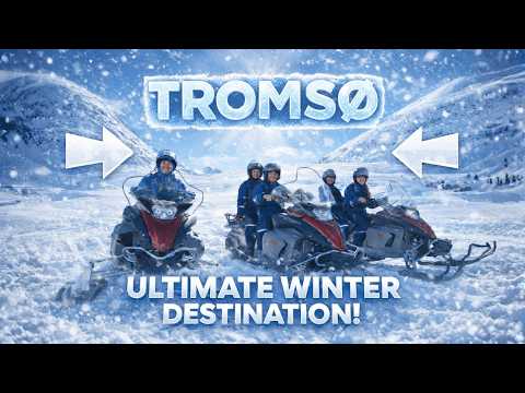Snowmobile Madness in Tromsø | Full Speed Through the Arctic!
