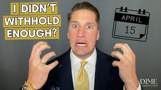 How to Avoid an Underpayment Tax Penalty