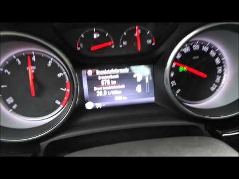 2016 Opel Astra(K) Turbo 1.4 150 HP 0-60 MPH acceleration.