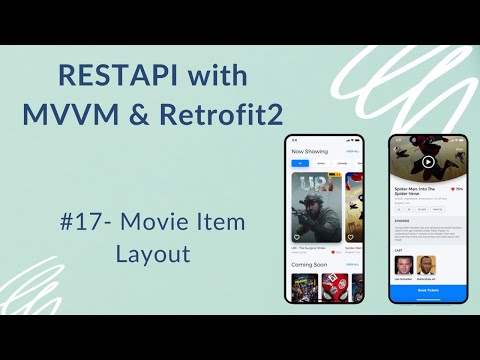 REST API with MVVM and Retrofit2 17 Item Decoration