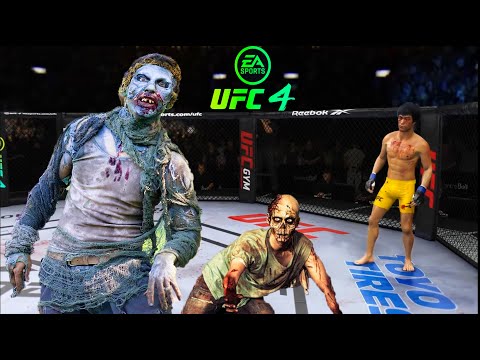 🔥  Bruce Lee vs. Thug ZOMBIE  (EA Sports UFC 4)