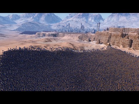 20,000 GOLDEN KNIGHTS LAY SIEGE TO MONSTER CITY - UEBS MODS - Ultimate Epic Battle Simulator