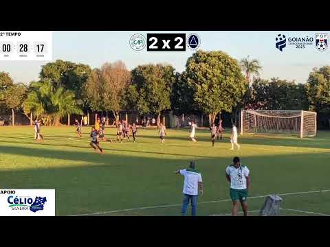C.A.P x ASEEV 5ª Rodada Campeonato Goiano Sub17 2ª Divisão