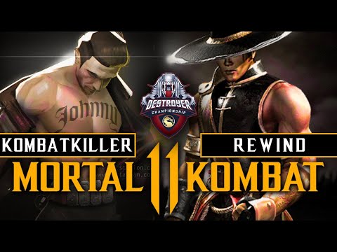 BATTLE BETWEEN GOD'S! - Kombatkiller vs Rewind - Destroyer's Championship Tournament - MK11