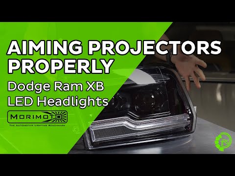 Morimoto Dodge Ram XB LED Headlight Aiming Tutorial