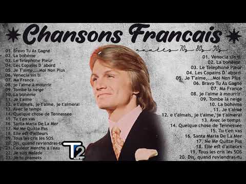 Claude François, Charles Aznavour, Jean-Jacques Goldman, Gilbert Bécaud, Georges Brassens ♫ Best Of
