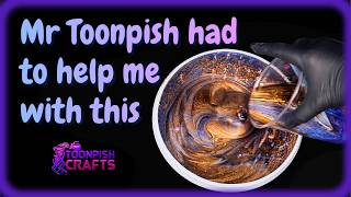 When Two Hands Just Aren’t Enough for a Resin Pour!
