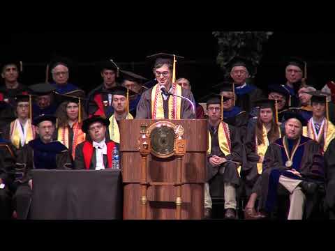 Nick Walker, 2018 Commencement Student Speaker