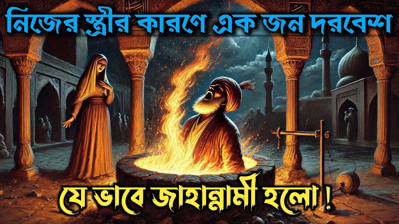 একজন দরবেশ তার স্ত্রীর ছলনায় জাহান্নামে যাওয়ার বিস্ময়কর ঘটনা।ইসলামিক কাহিনী। কাহিনী সংক্ষেপ।