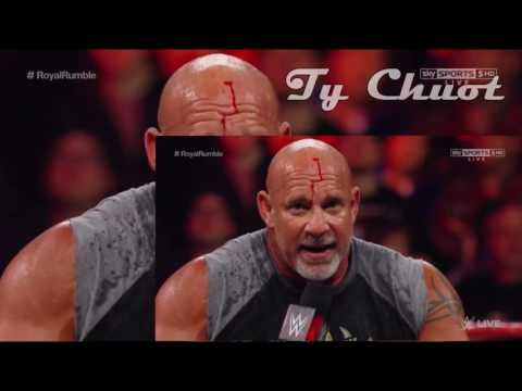 Goldberg Brock Lesnar The Undertaker WWE RAW 1/23/2017 Full Segment