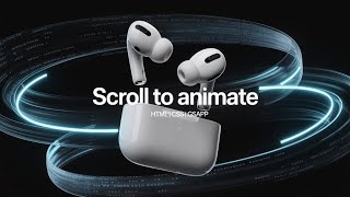 AirPods Pro – Scroll to Experience the Future