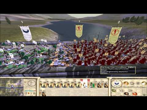 Rome Total War - 1v1 online - 300 spartans Versus 2000 Carthaginians