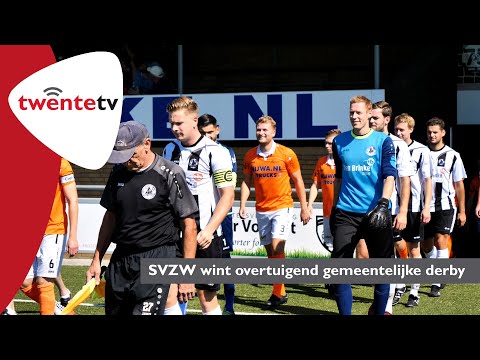 SVZW wint overtuigend gemeentelijke derby - Twente FM