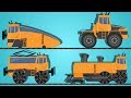 transformer | cartoon trains for children | educational video |  trains for kids | kids vehicles