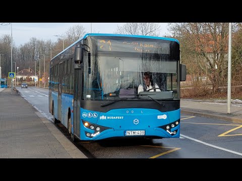 Budapest, 21-es busz Normafa- Szent Orbán tér | Modulo M108D, NTM-439