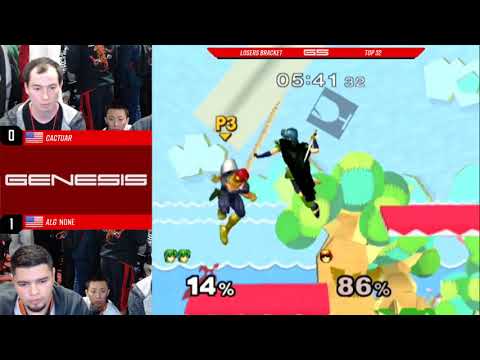 GENESIS 5 SSBM - Cactuar vs ALG | n0ne - Melee Top 64 Singles