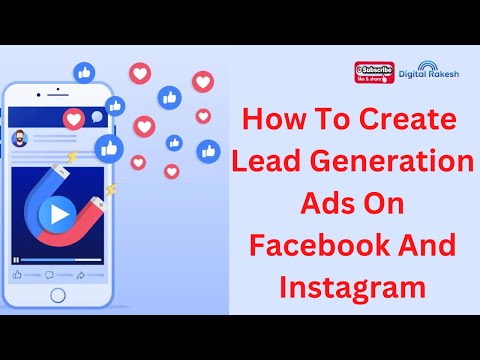 How to create lead generation ads on facebook and instagram
