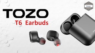TOZO T6 Kabellose Ohrhörer IPX8 wasserdicht – TOZO App – Android & iOS – Unboxing