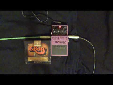 E Bow Plus w/ BOSS BF-3 Flanger "E Bow Sessions" Part 19