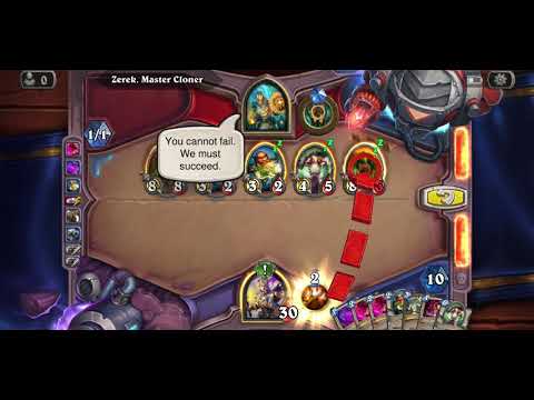 Hearthstone Puzzle Lab Mirror Zerek, Mastercloner Shrinking Solutions 2/5