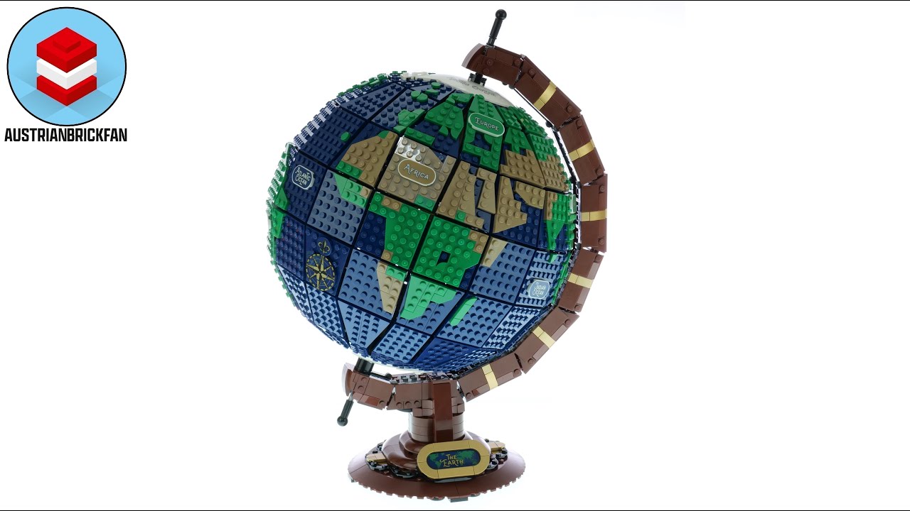 LEGO Ideas 21332 The Globe - LEGO Speed Build Review