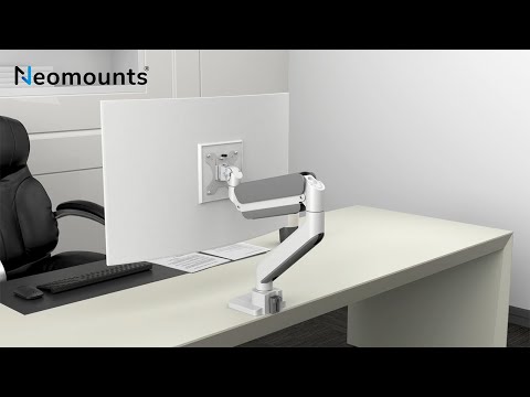 Neomounts DS70-450WH1 Monitor Tischhalterung video preview