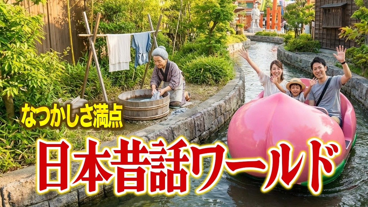 【AIテーマパーク】日本昔話ワールドで楽しんできた