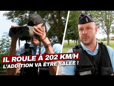 Autoroute : excès de vitesse extrêmes 🚨 202 km/h… les gendarmes frappent fort ! | Enquête Choc